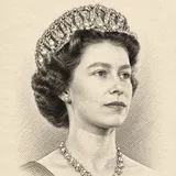 Portrait de Élisabeth II