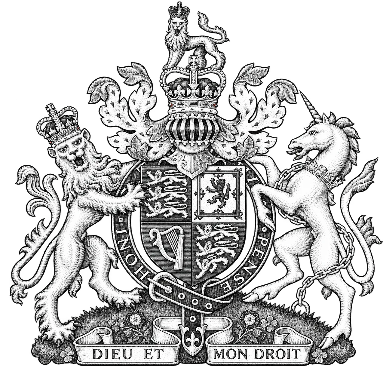 Armoiries royales du Royaume-Uni